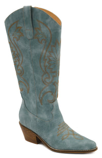 corkys just in case boot in turquoise 