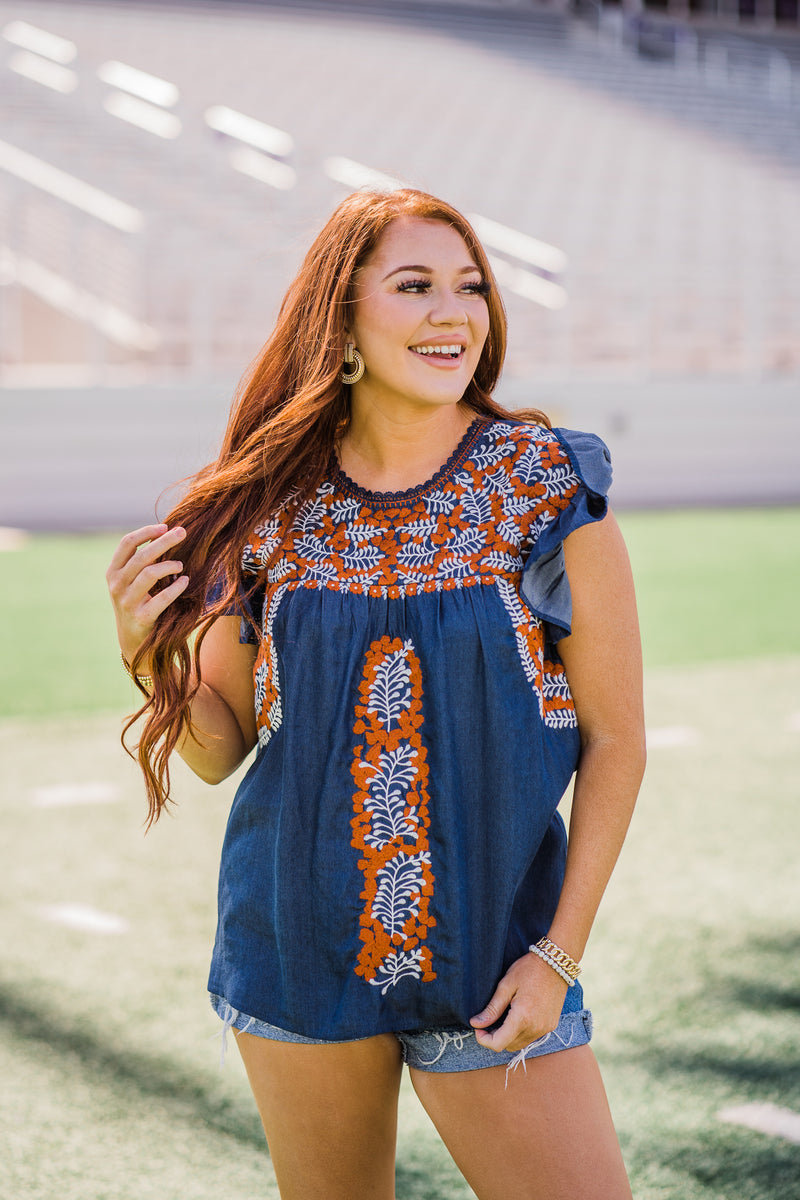 layerz clothing little field top plus size