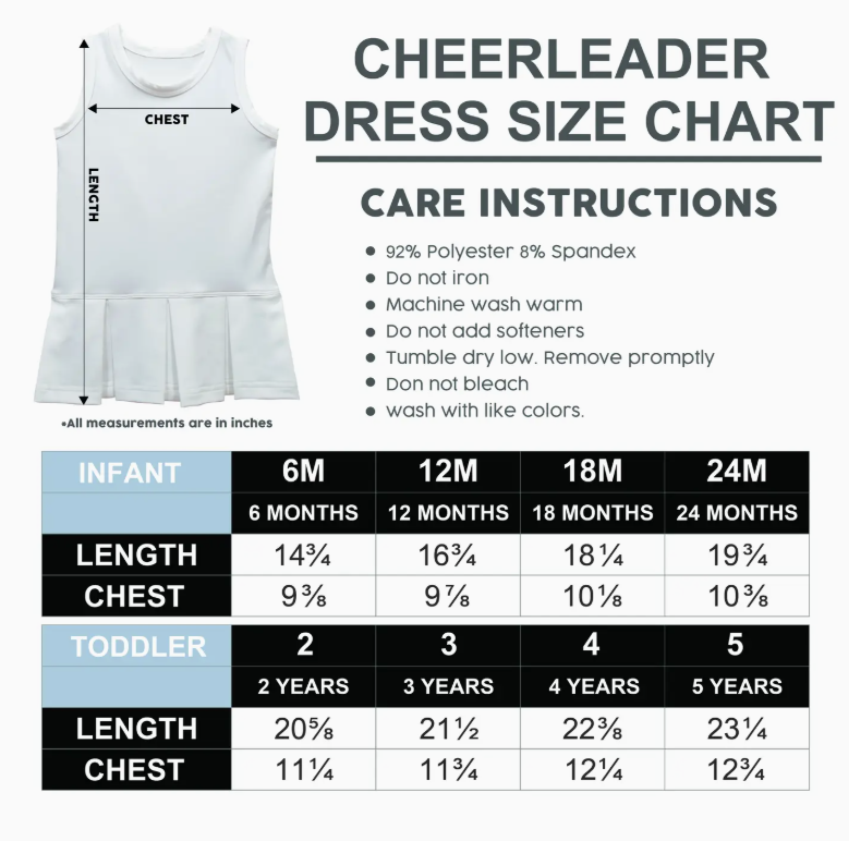 Needville Cheer Dress