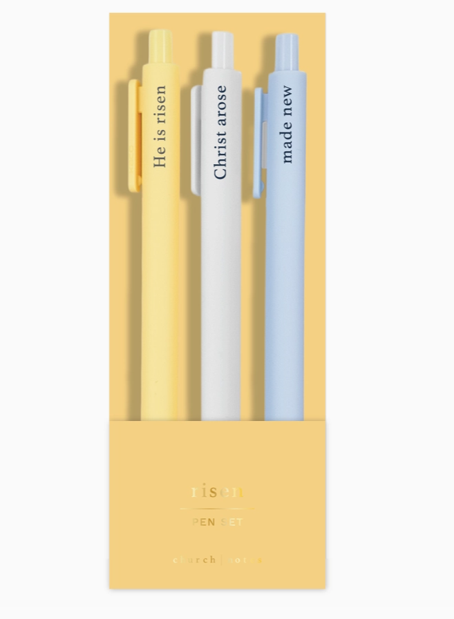 Risen Bible Study - Pen Set – Lillie Kay's Boutique