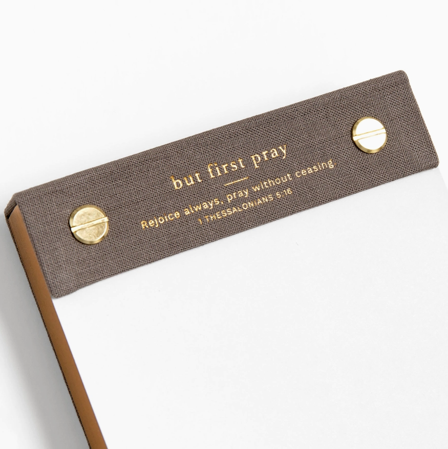 but first pray notepad