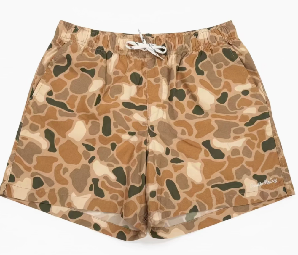 brown camo boy shorts cardin mccoy 
