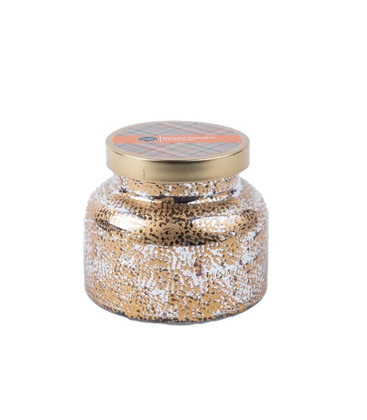 bridgewater candle co harvest pumpkin in gold vase