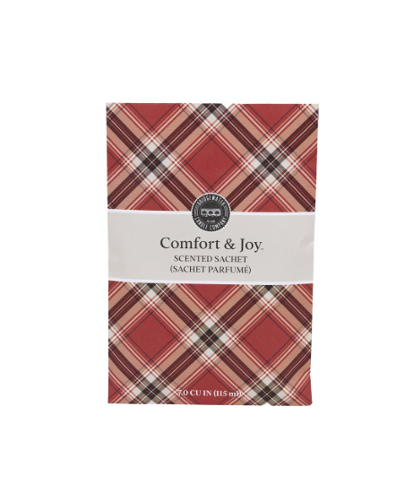 bridgewater candle co scented sachet comfort and joy 
