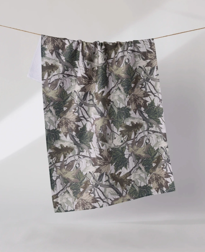 geometry camo towel 