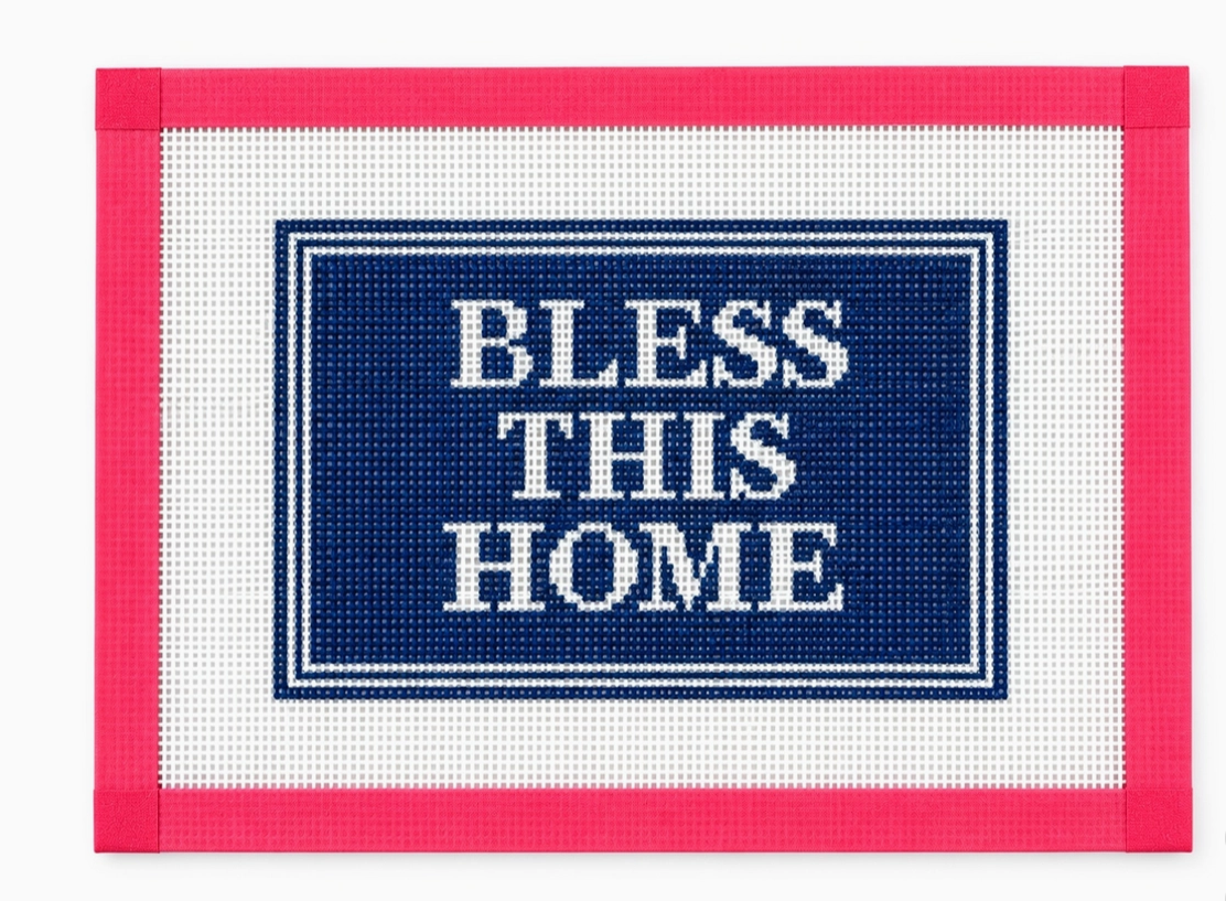 bless this home needlepoint canvas