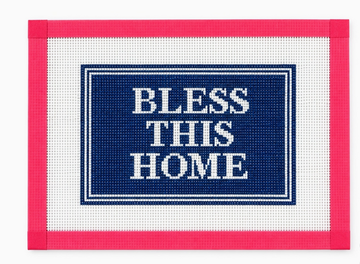 bless this home needlepoint canvas