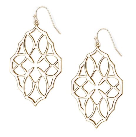 natalie wood large drop believer earring 