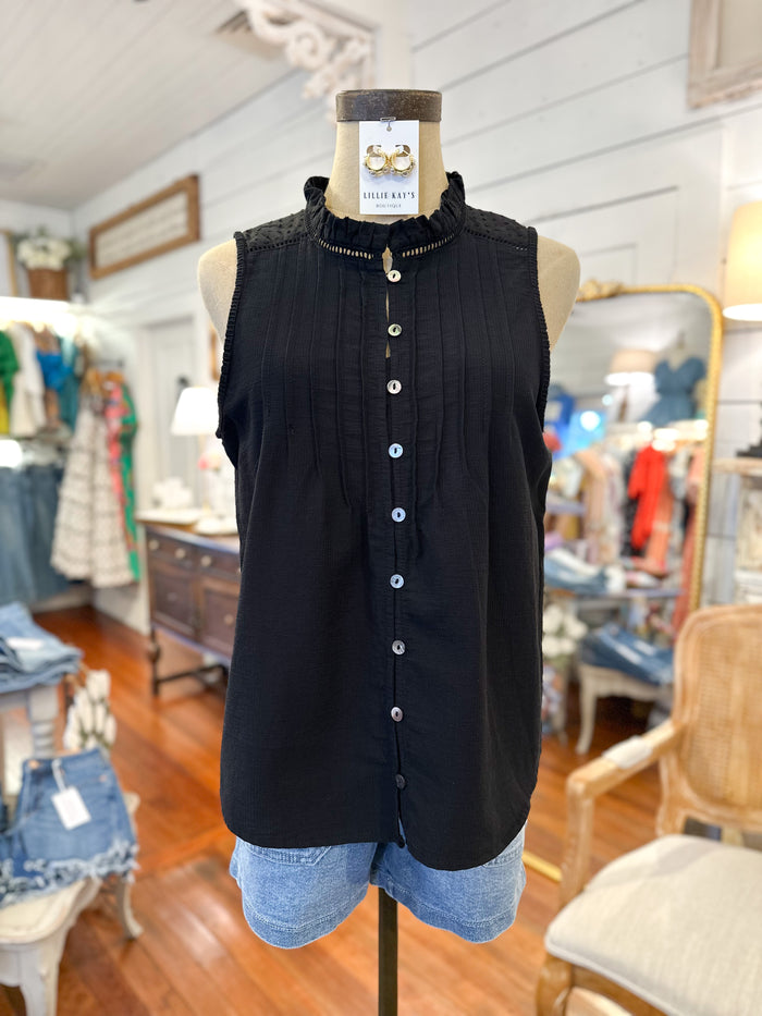 black another love sleeveless top another love
