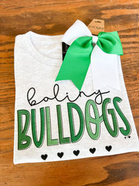 boling bulldogs heart tee youth 
