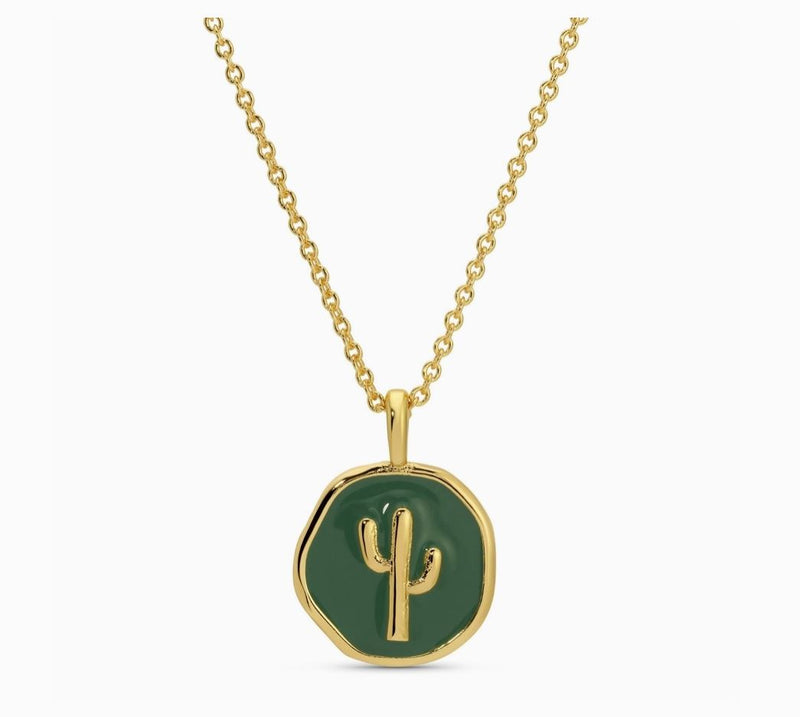 tiny cactus necklace splendid necklace 