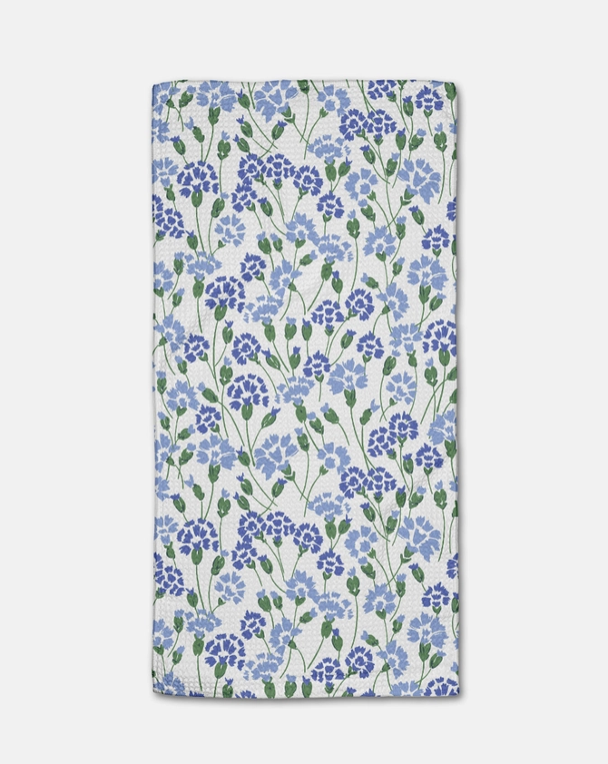 carnation fields bar towel geometry 