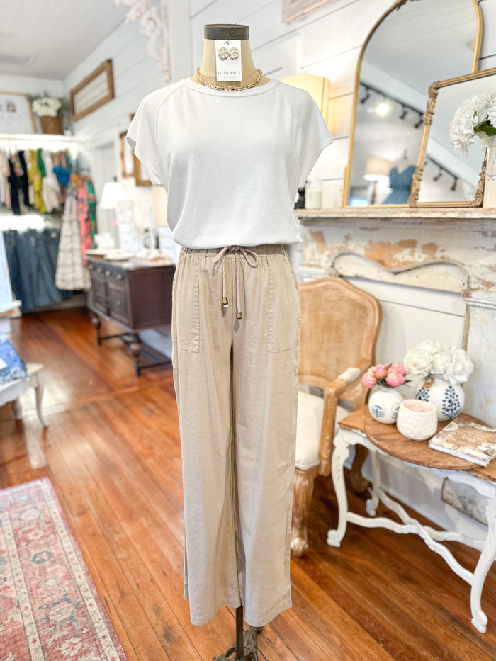 cream sweater short sleeve top 