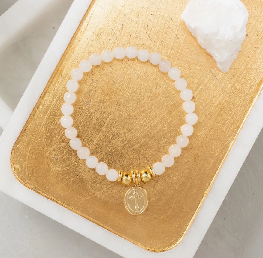 cross bracelet splendid iris
