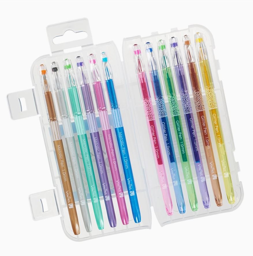 metallic pen set 