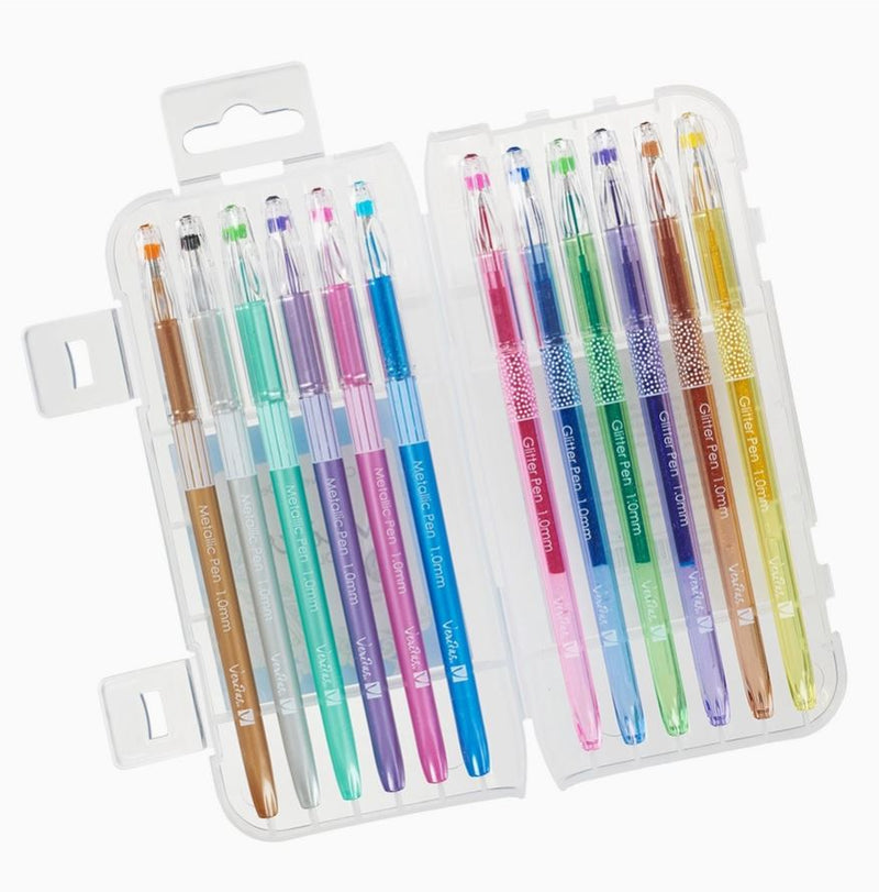 metallic pen set 
