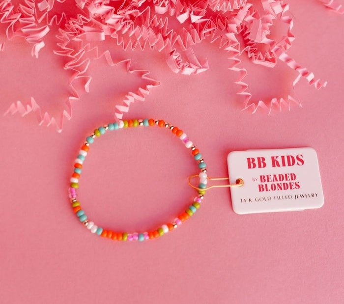 beaded blondes kids groovy kate bracelet 
