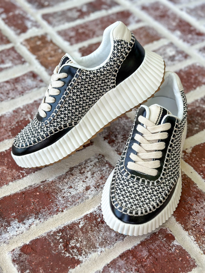 shu shop selina sneaker black and white