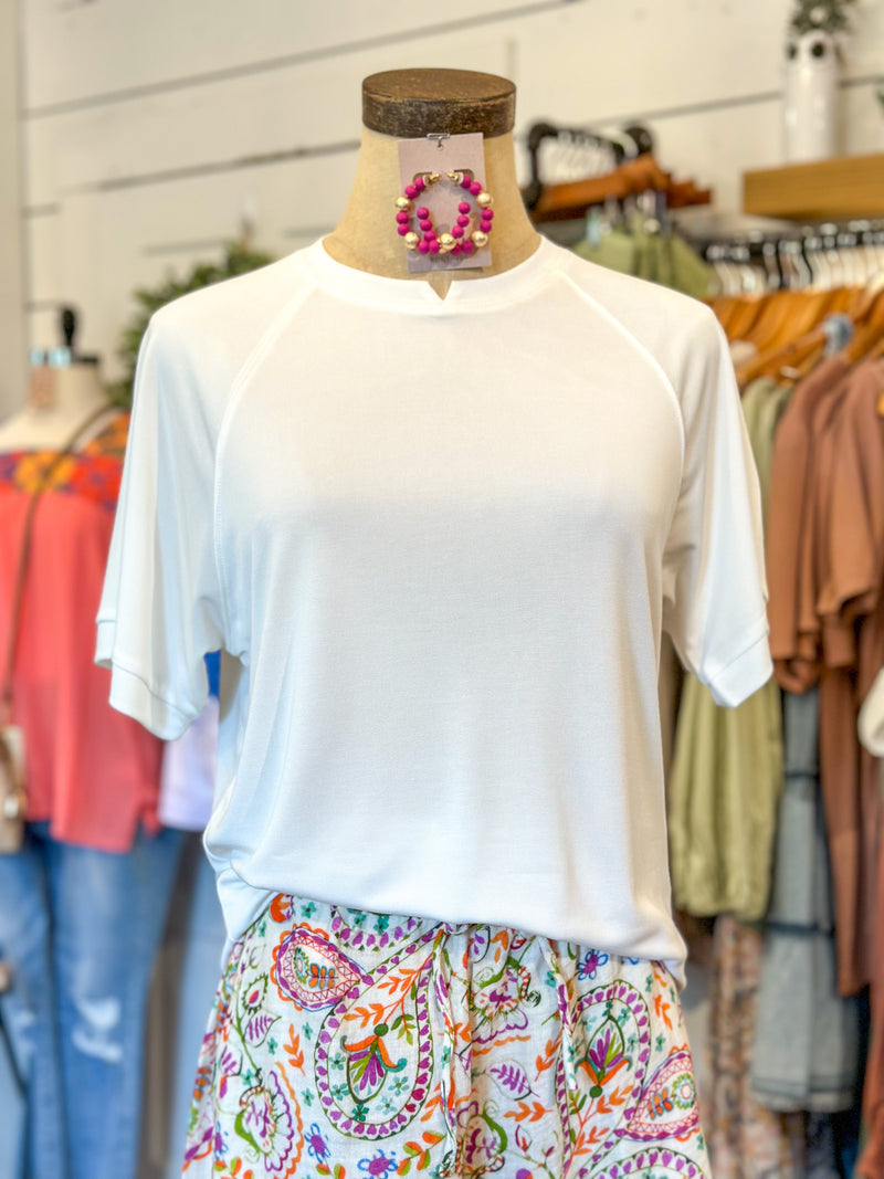 white another love maggie top