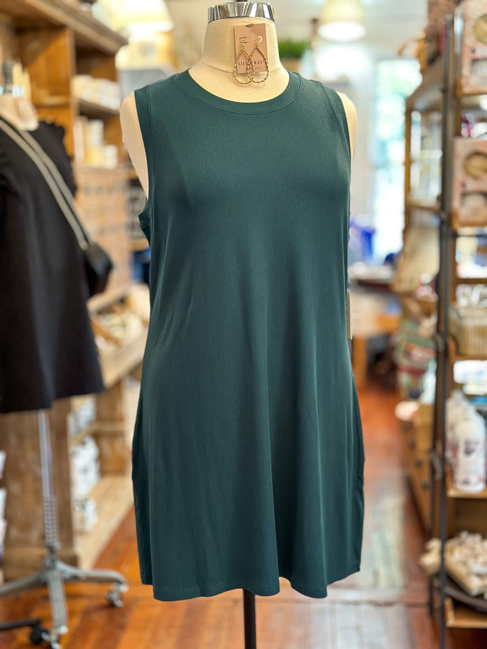 dark green another love justine dress