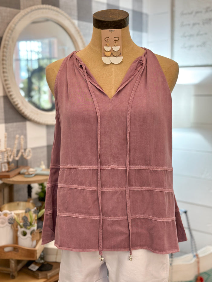 before you washed purple tank top 