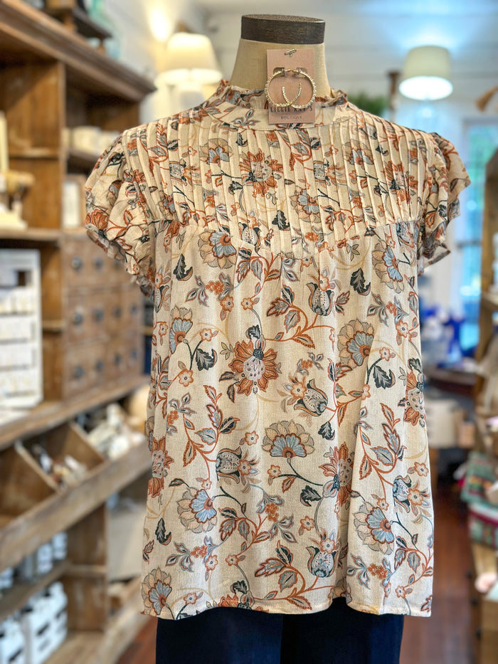dear john ariel top paisley print 