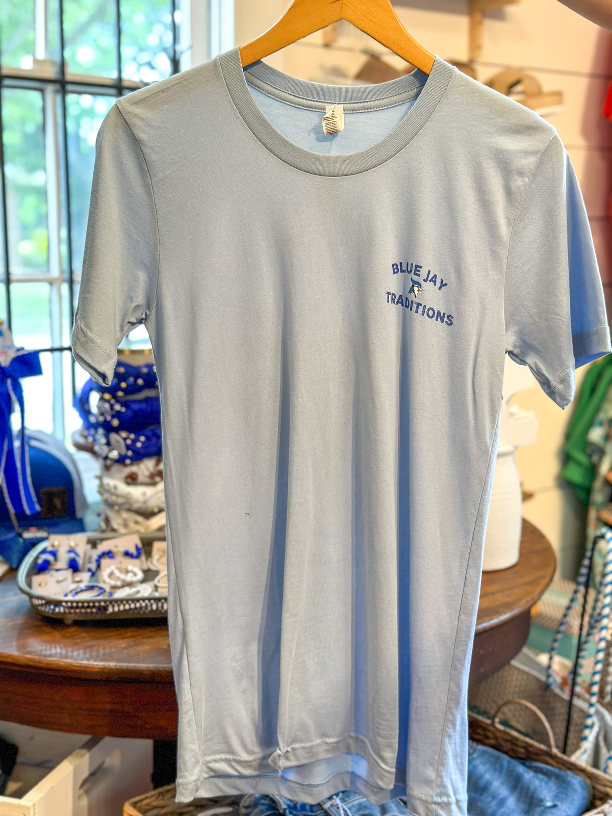 needville blue jay traditions tee front