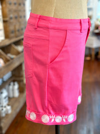 hot pink layerz seaside short