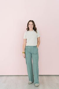 light green cargo pant another love