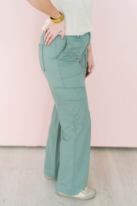 light green cargo pant another love