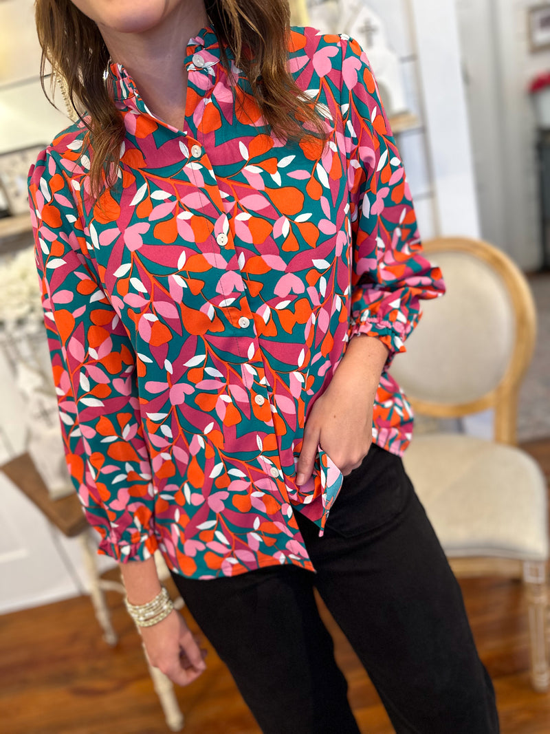 michelle mcdowell ashton leaf it to me top1 upclose button top