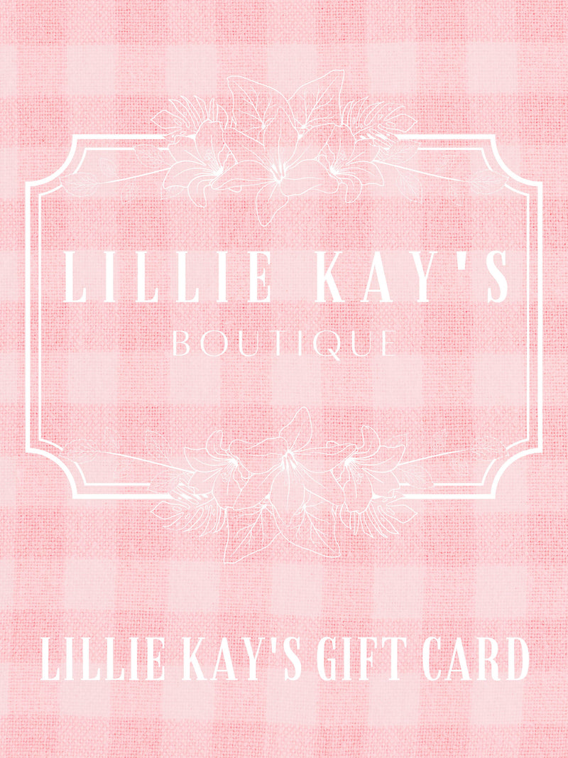 lillie kays boutique gift card
