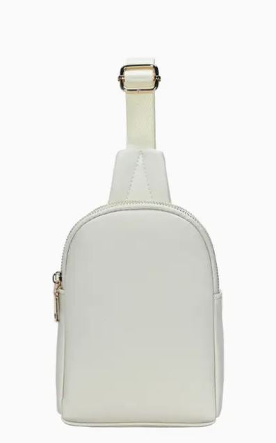 white nina purse front 