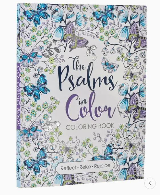 psalms in color coloring book 