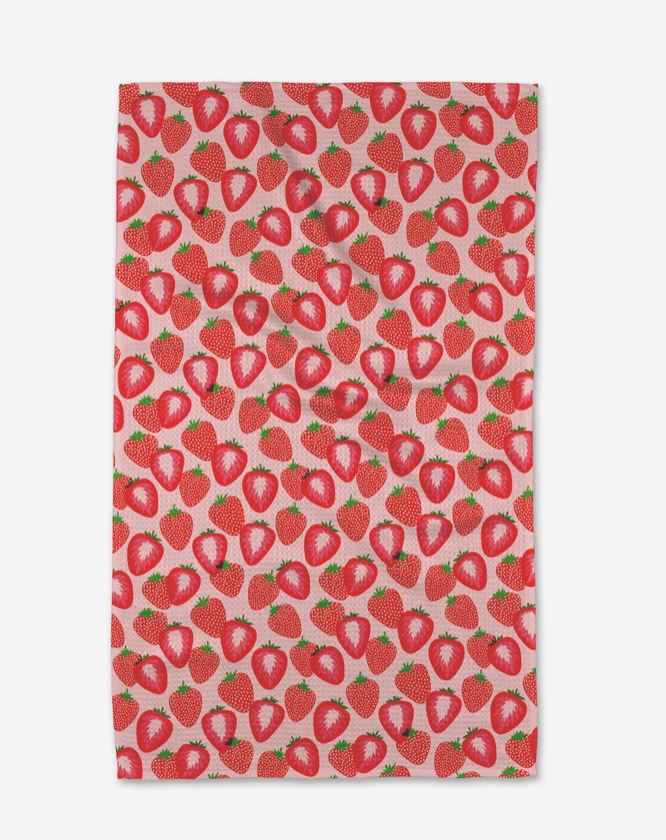 So Many Strawberries Towel