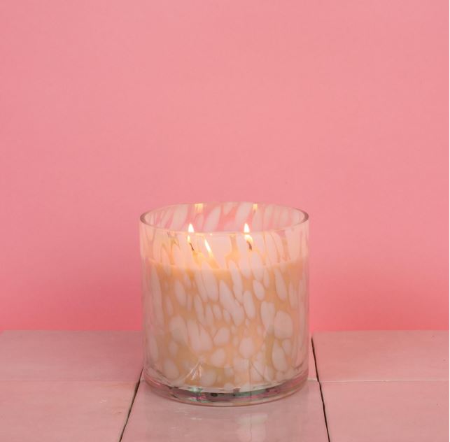 sweet grace candle 58 clear printed jar