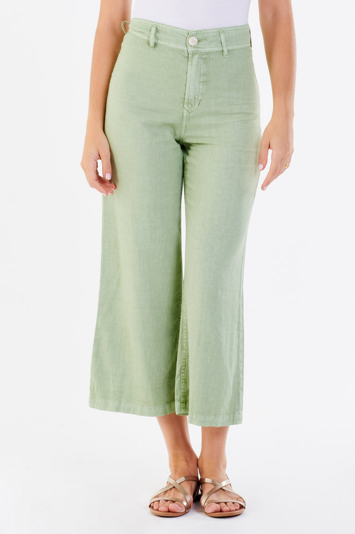 light green linen pant dear john