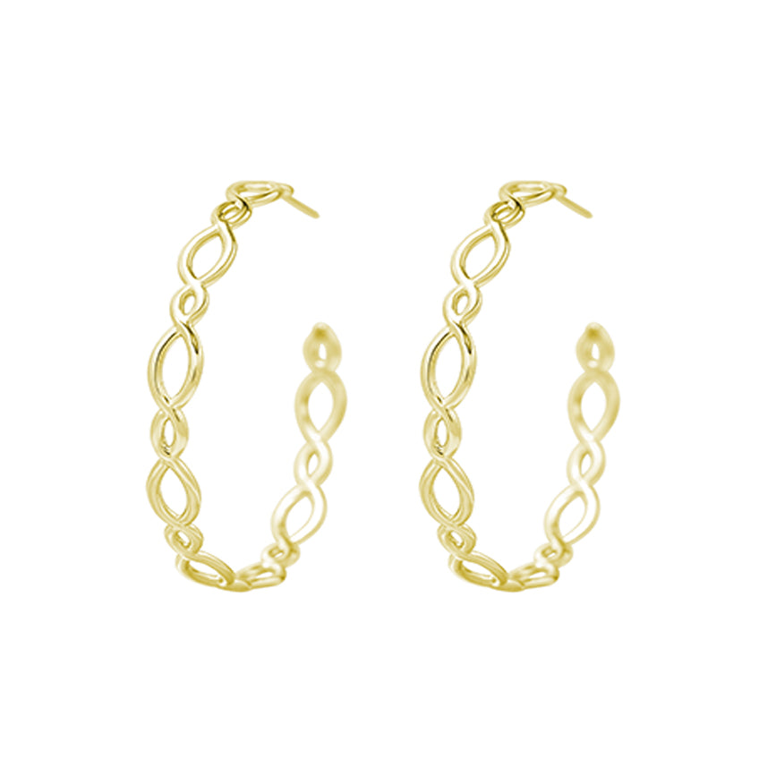 gold bloom hoop natalie wood designs 