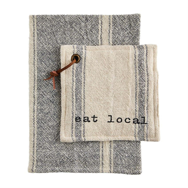 Farmhouse Style Pot Holder Set