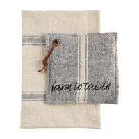 Farmhouse Style Pot Holder Set