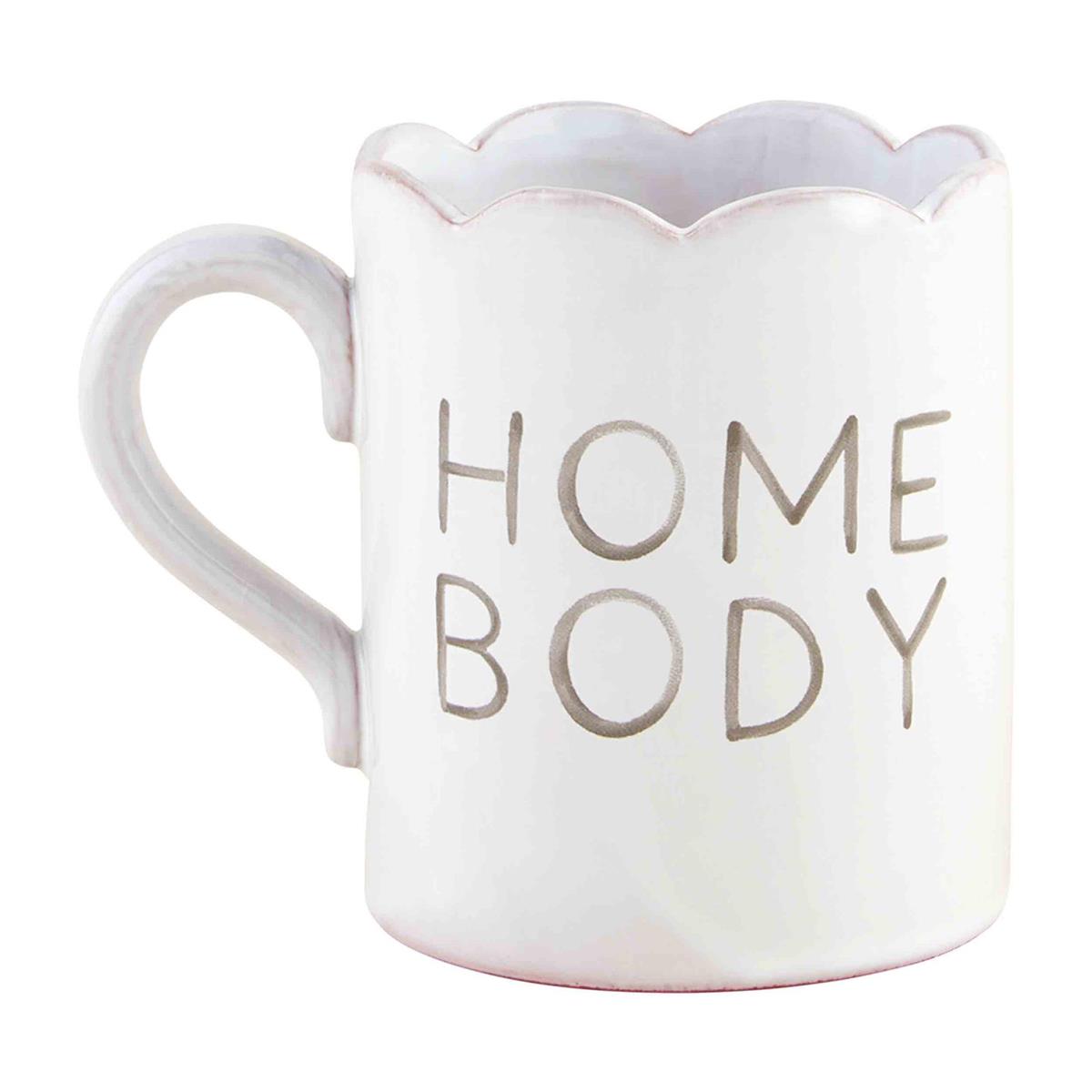 mud pie homebody scallop mug