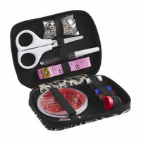 mud pie sewing kit tan 