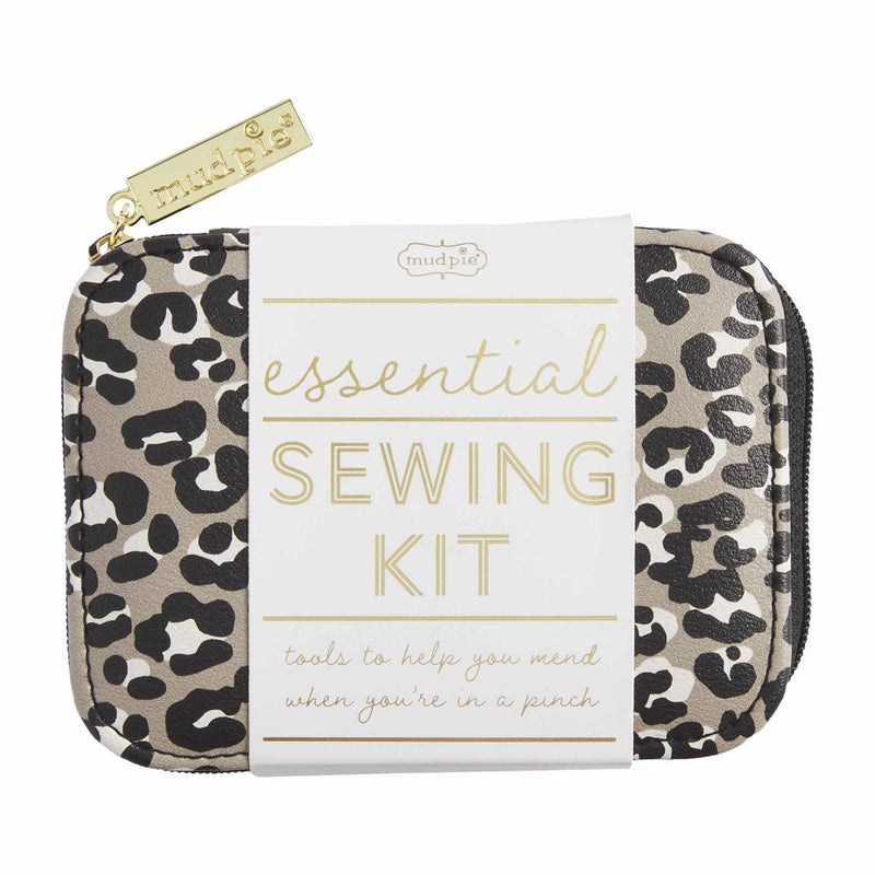 mud pie tan sewing kit