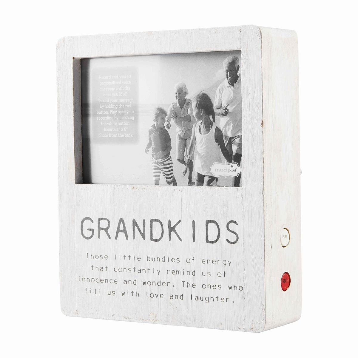 grandkids photo frame with voice recorder 