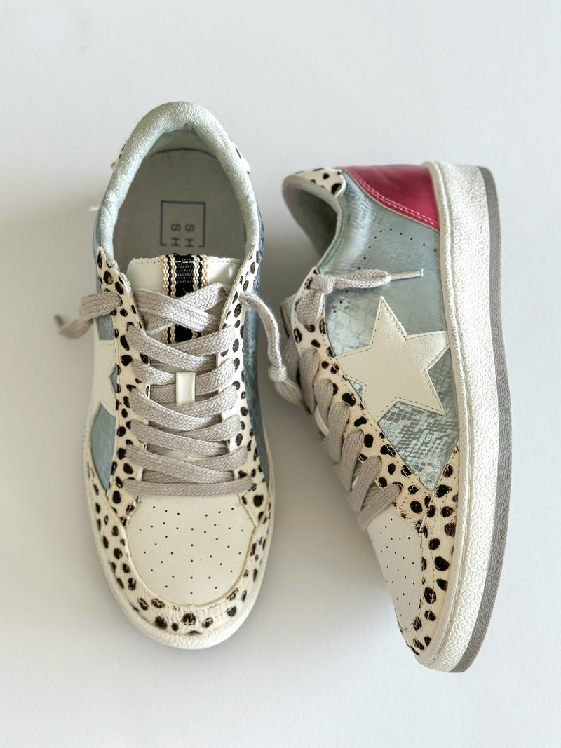shu shop paz sneaker black and white