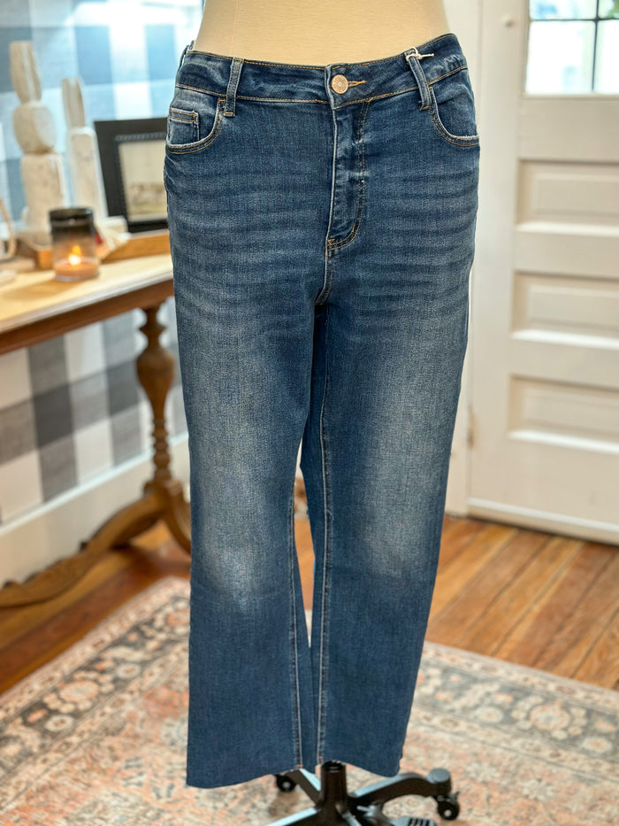 vervet slim straight leg jean plus size