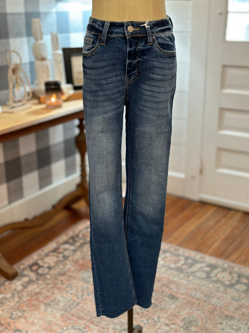 slim straight leg jean vervet