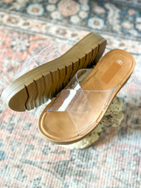 Sadie Clear Sandal