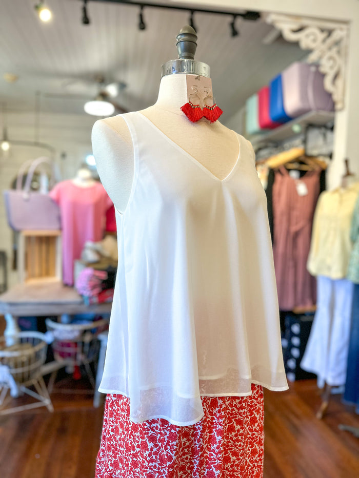white layering top